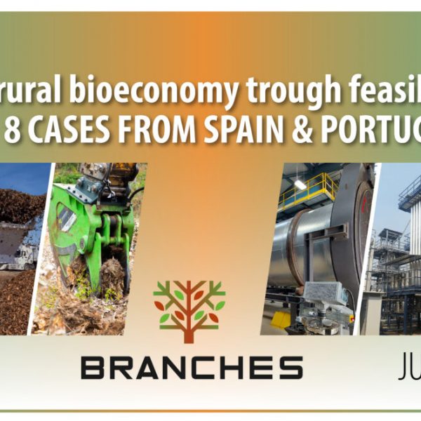 Invitation to BRANCHES – Boosting rural bioeconomy through feasible practices. 8 cases from Spain & Portugal. Online seminar 29.6.2023